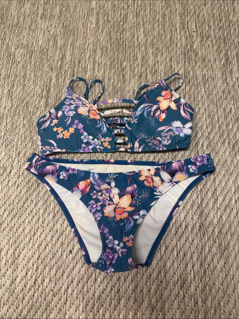 Floral Express Small Two-Piece Swim Set